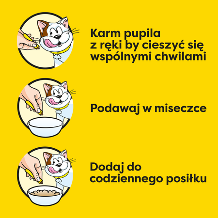 Dreamies Creamy z serem i z kocimiętką 12x 10g