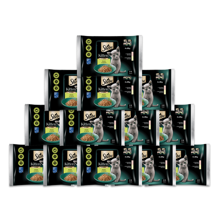 SHEBA Kitten Wybór Smaków 13x 4x 85g