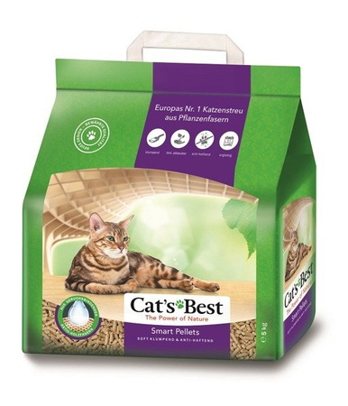 Cat's Best SMART PELLET NATURE GOLD 20l = 10L x 2 sztuki żwirek dla kota