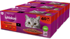 WHISKAS Adult saszetka 3x40x85g Klasyczne Posiłki - mokra karma pełnoporcjowa dla dorosłych kotów, w sosie (kawałki z: wołowiną, kurczakiem, jagnięciną, drobiem)