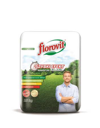 Florovit nawóz do trawników szybki efekt 25kg