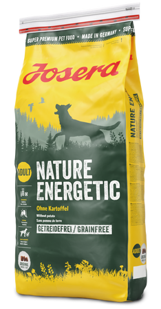 Josera Nature Energetic 15kg + obroża na pchły Primavera