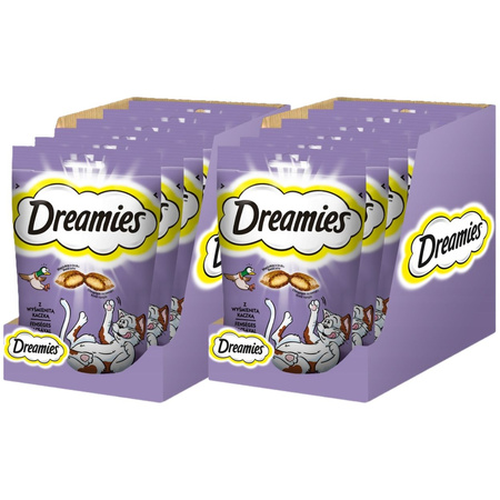 Dreamies z kaczką przysmaki dla kota 12x 60g