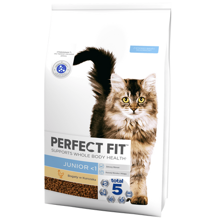 Perfect Fit™ Junior <1 7 kg – sucha karma pełnoporcjowa dla kociąt, bogata w kurczaka