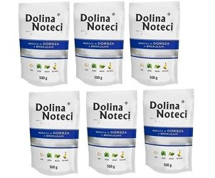 Dolina Noteci Premium Dorsz z brokułami 10x500g