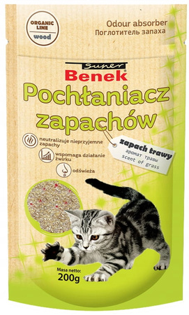 Super Benek Pochłaniacz zapachów Zapach Trawy 200g