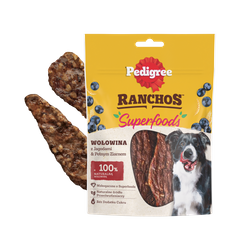 Pedigree Ranchos Superfoods wołowina jagody 70g
