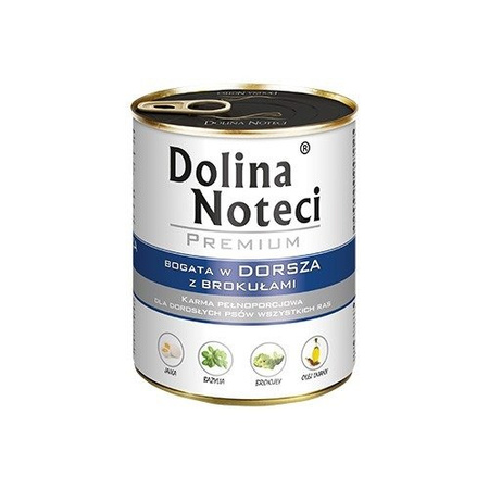 Dolina Noteci Premium Dorsz z brokułami 400g