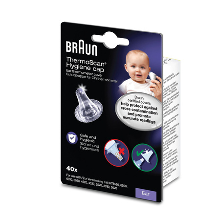 BRAUN LF40 KAPTURKI jednorazowe 40szt. THERMOSCAN