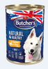 Butcher's Natural&Healthy Dog z kurczakiem i ryżem pasztet 390g