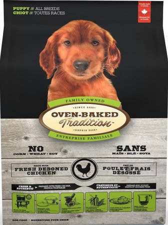 OBT Oven Baked Tradition Dog Food Puppy witch Chicken (z kurczakiem) 2,27kg