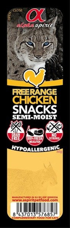 Alpha Spirit Kostki Kurczak dla kota 35g