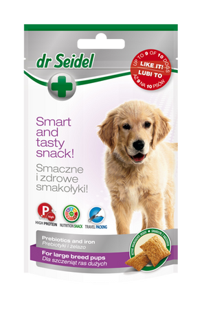 Smakołyki dr Seidla dla szczeniąt ras dużych 90g