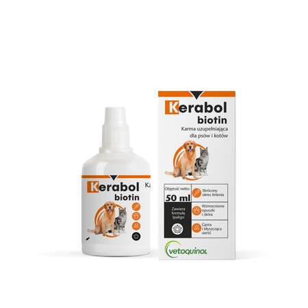 Vetoquinol Kerabol krople 50 ml