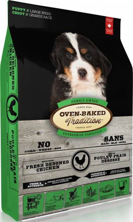 OBT Oven Baked Tradition Dog Food Puppy Large Breed 11,34kg z kurczakiem
