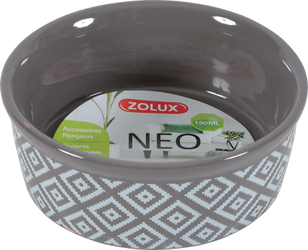 Zolux Miska gres dla gryzonia Neo szara 150ml