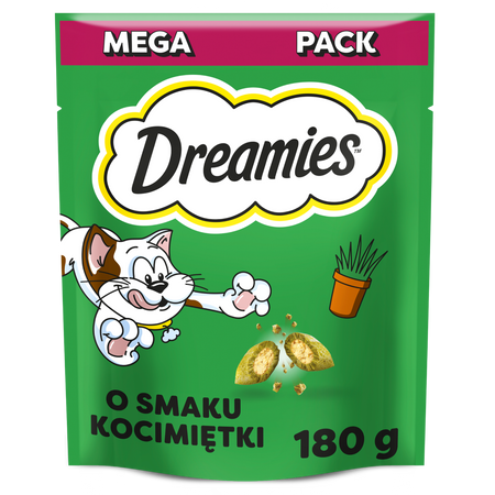 Dreamies przysmak dla kota z nutą kocimiętki 180g