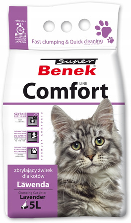 Super Benek Comfort Lawenda 3x 5L