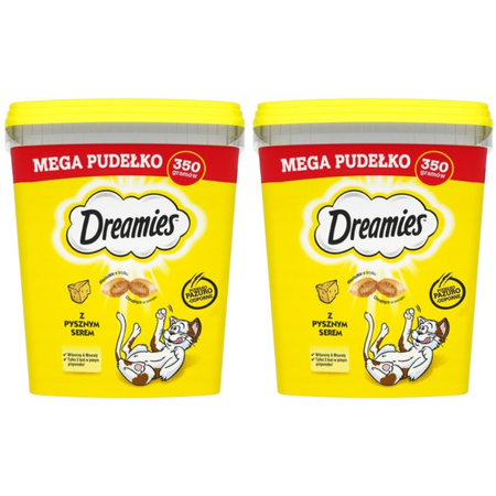 Dreamies Mega Pudełko Ser 2x 350g