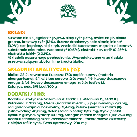 James Wellbeloved Junior 2 kg – sucha karma pełnoporcjowa dla szczeniąt <14 miesięcy, bogata w jagnięcinę i ryż