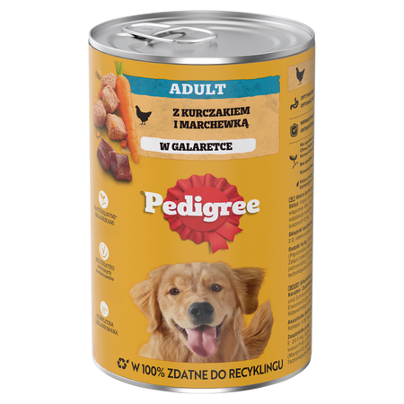 Pedigree kurczak marchew w galaretce 1200g