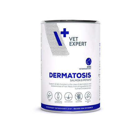4T Veterinary Diet Dermatosis Dog Salmon & Potato 400g