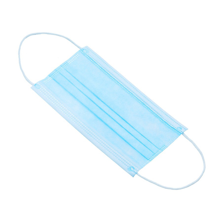 Medyczna maska jednorazowa 3-warstwowa na gumki, zabiegowa TYP II EN14683 / MDRVITAMMY MASK