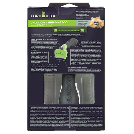 Furminator dla psów długowłosych Small