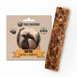 Paka Zwierzaka Baton Kaczka z jabłkiem