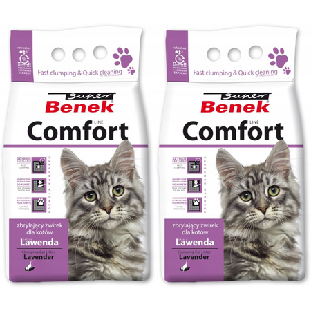 Super Benek Comfort Lawenda 2x 10L