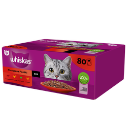 Whiskas Adult Klasyczne Posiłki w sosie 80x 85g