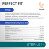 Perfect Fit™ Sterile 1+ 750 g – sucha karma pełnoporcjowa dla dorosłych kotów, bogata w kurczaka