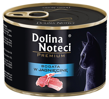 Dolina Noteci Premium dla kota bogata w jagnięcinę 185g
