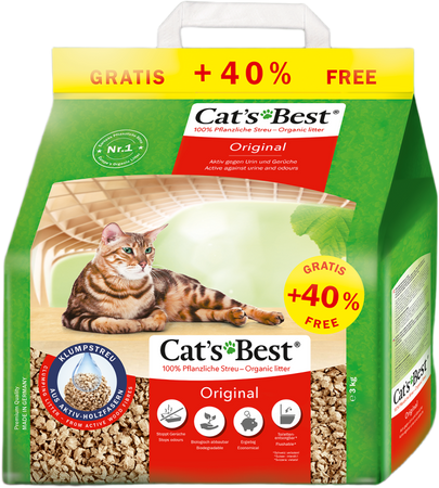 Cat's Best Original 5l+40% gratis