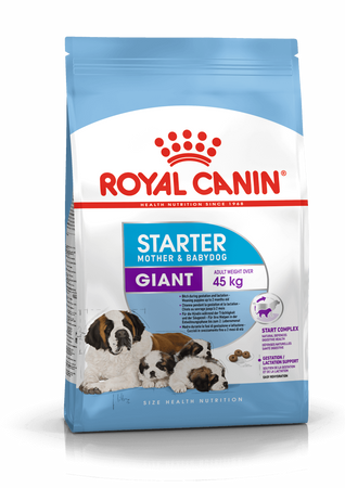 ROYAL CANIN Giant Starter Mother&Babydog karma sucha dla suk w ciąży i laktacji oraz szczeniąt, od 4 do 8 tygodnia życia, ras olbrzymich