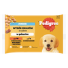 Pedigree Junior Wybór Smaków z ryżem w galaretce 4x 100g