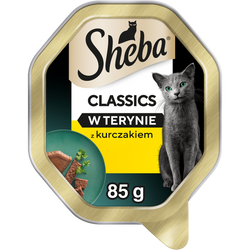 Sheba Classics z kurczakiem w terynie tacka 85g