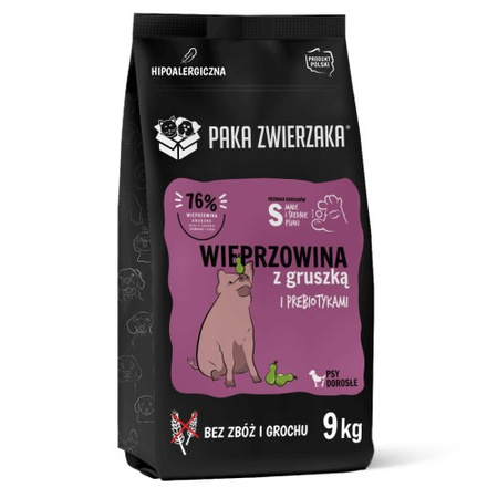 PAKA ZWIERZAKA Wieprzowina z gruszką S 9kg