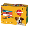 Pedigree Adult Wybór Smaków w galaretce 4x 12x 100g