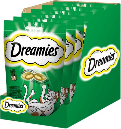 DREAMIES 6x60g – przysmak dla kota, z nutą kocimiętki