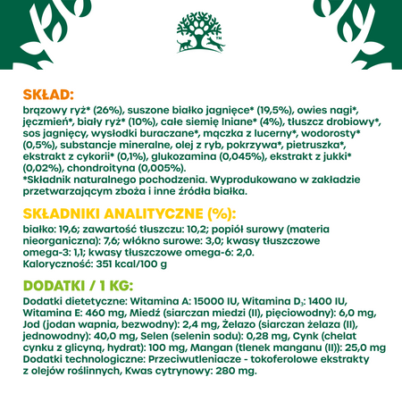 James Wellbeloved Senior 2 kg – sucha karma pełnoporcjowa dla starszych psów >7 lat, bogata w jagnięcinę i ryż