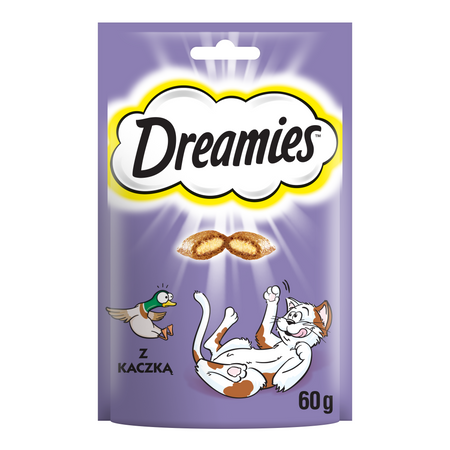 DREAMIES 60g - przysmak dla kota z wysmienitą kaczką