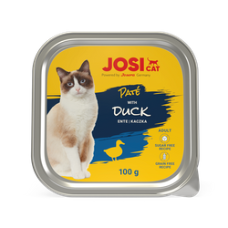 JosiCat Pasztet z kaczką 100g Alu