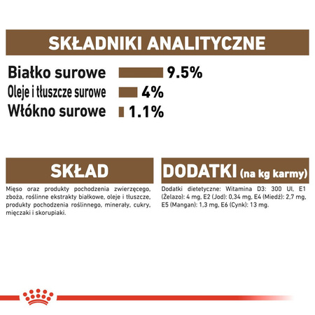 ROYAL CANIN Ageing +12 karma mokra w sosie dla kotów dojrzałych