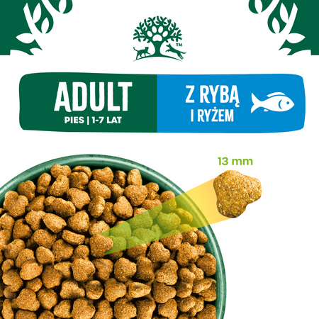 James Wellbeloved Adult 12 kg – sucha karma pełnoporcjowa dla dorosłych psów 1-7 lat, bogata w rybę i ryż