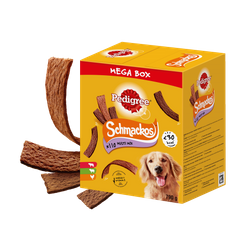 Pedigree Schmackos Drób Jagnięcina Wołowina 5x 158g