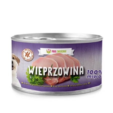 Paka Zwierzaka Wieprzowina 100% 410g