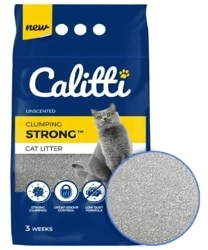 Calitti Strong Unscented 10l - żwirek bentonitowy
