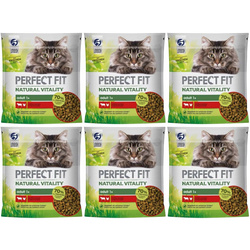 Perfect Fit Natural Vitality 1+ z Wołowiną i Kurczakiem 6x 650g