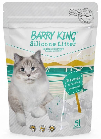 Barry King Podłoże silikonowe dla kota 5l
